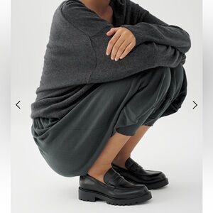 Vagabond women’s Black Leather Slip-Ons